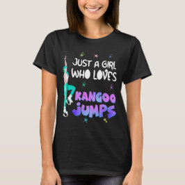 Bara en flicka som Kärlek Kangoo Jumps T Shirt
