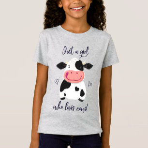 Bara en flicka som Kärlek kantar! Hearter och Hol T Shirt