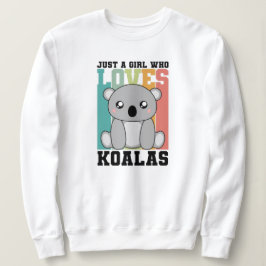 Bara en flicka som kärlek Koalas Cute Koala bär äl T Shirt