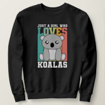 Bara en flicka som kärlek Koalas Cute Koala bär äl