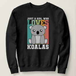 Bara en flicka som kärlek Koalas Cute Koala bär äl T Shirt