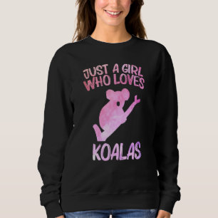 Bara en flicka som Kärlek Koalas för kvinnor bär p T Shirt