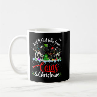 Bara en flicka som Kärlek lägger till Santa ELF Re Kaffemugg