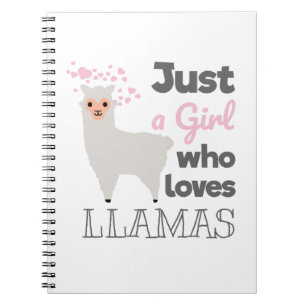 Bara en flicka som Kärlek Llamas Anteckningsbok