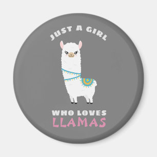 Bara en flicka som kärlek Llamas Magnet