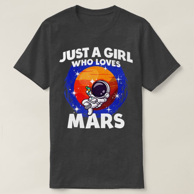 Bara en flicka som Kärlek Mars T Shirt (Design framsida)