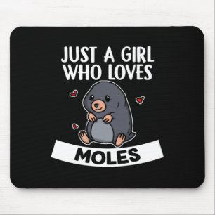 Bara en flicka som Kärlek moles Cute Mole Costume Musmatta