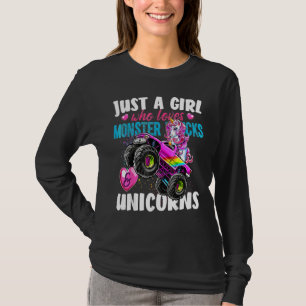 Bara en flicka som Kärlek Monster Lastbilar och Un T Shirt