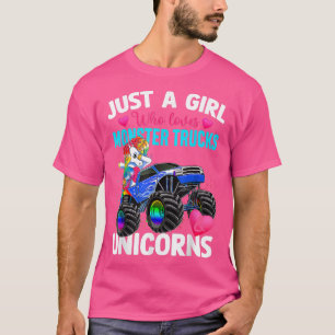 Bara en flicka som Kärlek Monster Lastbilar och Un T Shirt