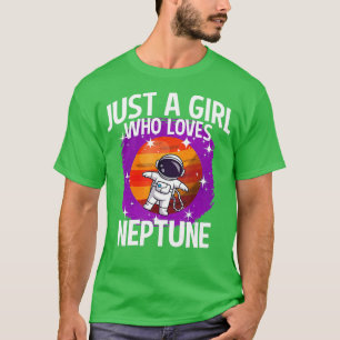 Bara en flicka som Kärlek Neptune T Shirt