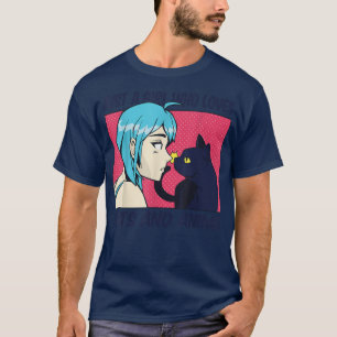 Bara en flicka som Kärlek och Anime japan otaku T Shirt