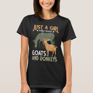 Bara en flicka som Kärlek och Donkey Farm Anima T Shirt