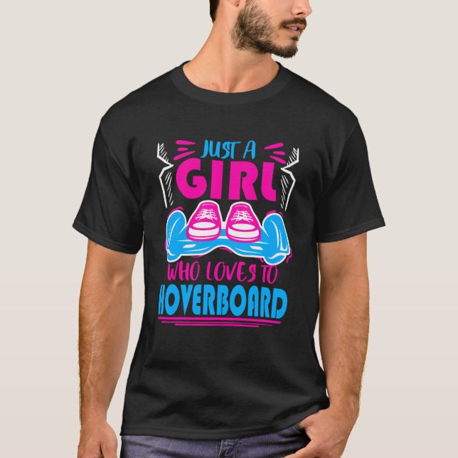 Bara en flicka som Kärlek överbord överboardingbåt T Shirt (Framsida)