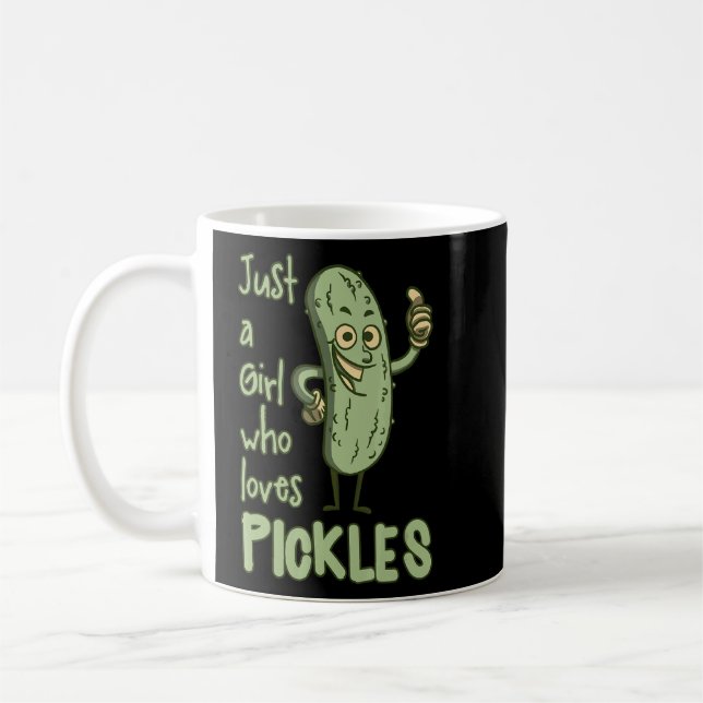 Bara en flicka som Kärlek Pickles S Kaffemugg (Vänster)