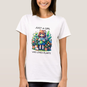 Bara en flicka som Kärlek planterar T Shirt