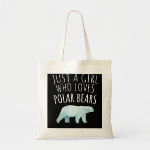 Bara en flicka som Kärlek Polar Bears_Polar Bear Ä Tygkasse