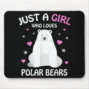 Bara en flicka som Kärlek Polar ger skon Polar Bea Musmatta
