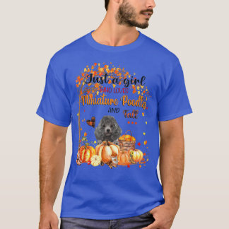Bara en flicka som Kärlek Pudel och Thanksgiin. T Shirt