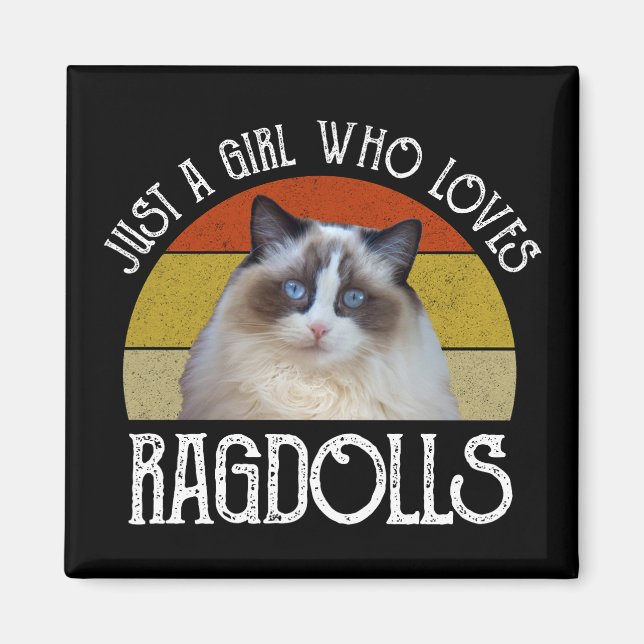 Bara en flicka som Kärlek Ragdolls Magnet (Framsidan)
