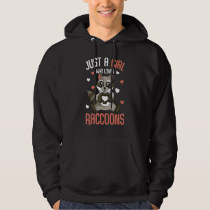 Bara en flicka som Kärlek rashar ungdom flickor Ra Hoodie