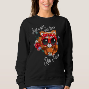 Bara en flicka som Kärlek Red Pandas for Red Panda T Shirt