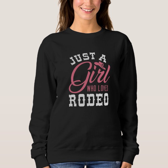 Bara en flicka som Kärlek Rodeo T Shirt (Framsida)