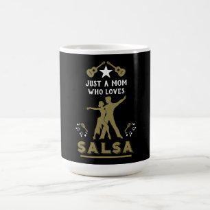 Bara en flicka som Kärlek Salsa Dance Kaffemugg