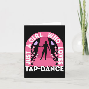 Bara en flicka som Kärlek sätter på Dance Outfit D Kort