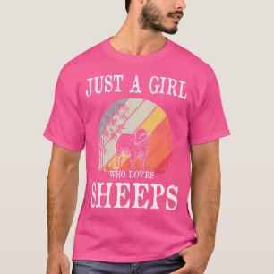 Bara en flicka som Kärlek Sheeps T Shirt