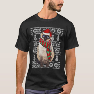 Bara en flicka som Kärlek Siamese Cats Retro Vinta T Shirt