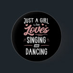 Bara en flicka som Kärlek sjunger och dansar idag Knapp<br><div class="desc">Bara en flicka som Kärlek sjunger och dansar nuvarande kvinnor</div>