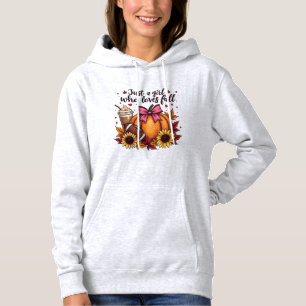 Bara en flicka som Kärlek sjunker med Pumpkin Spic T Shirt