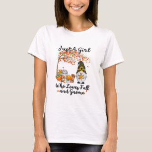 Bara en flicka som Kärlek sjunker och får Thanksgi T Shirt