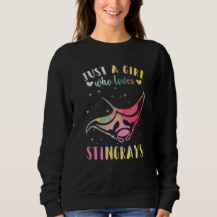 Bara en flicka som Kärlek smakar Watercolor Stingr T Shirt