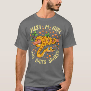 Bara en flicka som Kärlek snurrar Älskare Val T Shirt