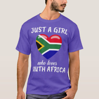 Bara en flicka som Kärlek South Afrika T Shirt