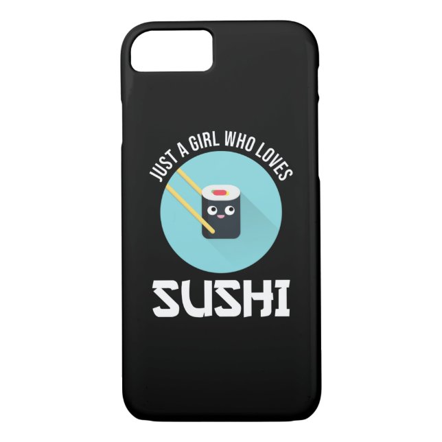 Bara en flicka som Kärlek Sushi Case-Mate iPhone Skal (Baksida)
