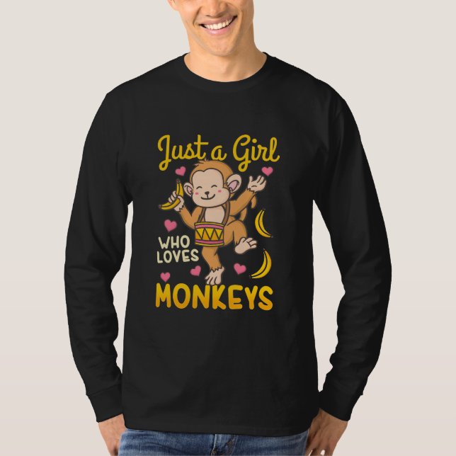 Bara en flicka som Kärlek T Shirt (Framsida)