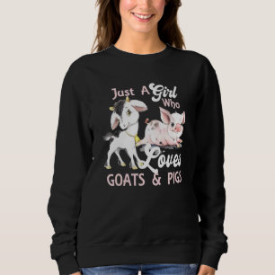 Bara en flicka som Kärlek tar Grisar Boskap Gris T Shirt