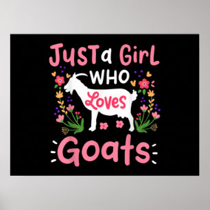 Bara en flicka som Kärlek tar Poster