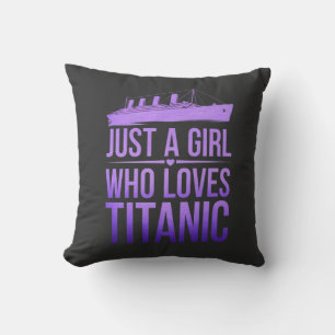 Bara en flicka som Kärlek Titanic: Perfekt för Tit Kudde