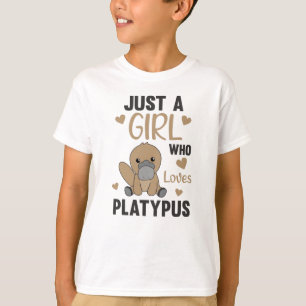 Bara en flicka som Kärlek tropsar sötdjur T Shirt