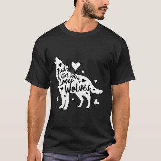 Bara en flicka som Kärlek Vargar T Shirt