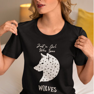 Bara en flicka som Kärlek Vargar T Shirt