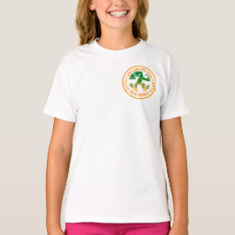 Bara en flicka som kärlek vilda djur ger T-Shirt