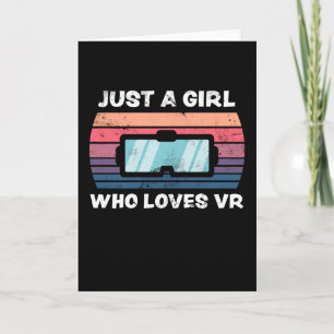 Bara en flicka som kärlek VR spelar Virtuell verkl Kort