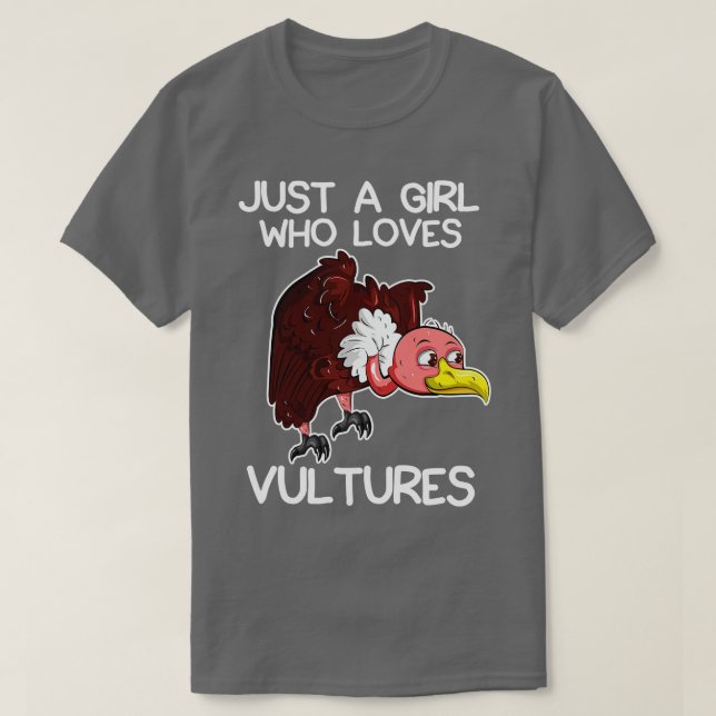 Bara en flicka som Kärlek Vultures T Shirt (Design framsida)