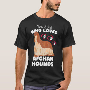 Bara en flicka som Kärlekar afghanska sår - kute a T Shirt