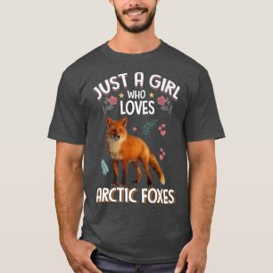 Bara en flicka som Kärlekar arktiska foes-premium T Shirt