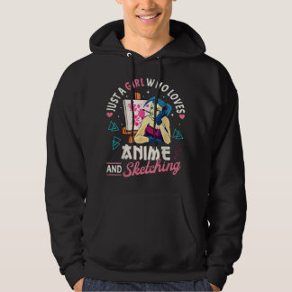 Bara en flicka som Kärlekar djur och skal, klär si Hoodie